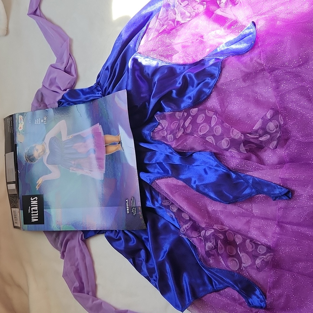Disney, Little Mermaid, Brand NewYouth Ursula Halloween Girls,Costume S M (7/8)